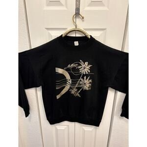 80s vintage Mallorca Brazil vapor wave style crewneck